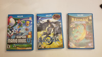 Wii U Mario Bayonetta Rayman