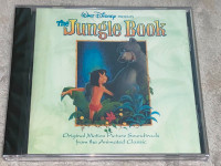 Walt Disney's THE JUNGLE BOOK Movie Soundtrack NEW SEALED CD