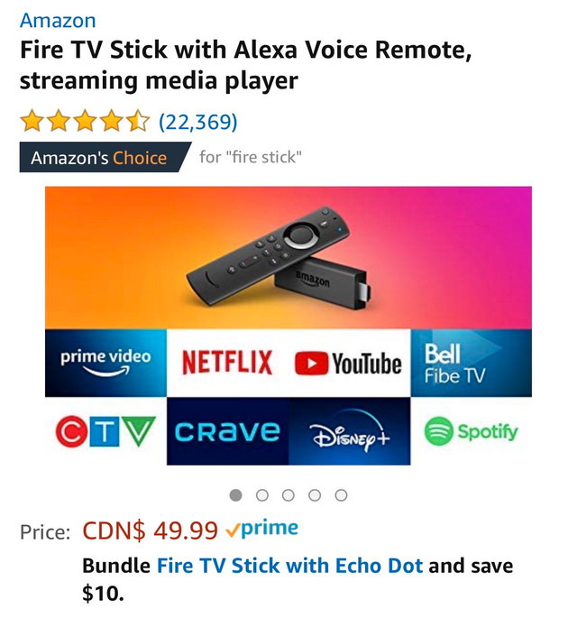 Amazon Fire TV Stick in General Electronics in Whitehorse