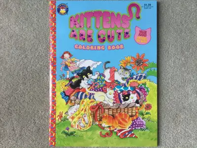 BRAND NEW - KITTENS ARE CUTE - COLOURING & ACTIVITY BOOK, View more