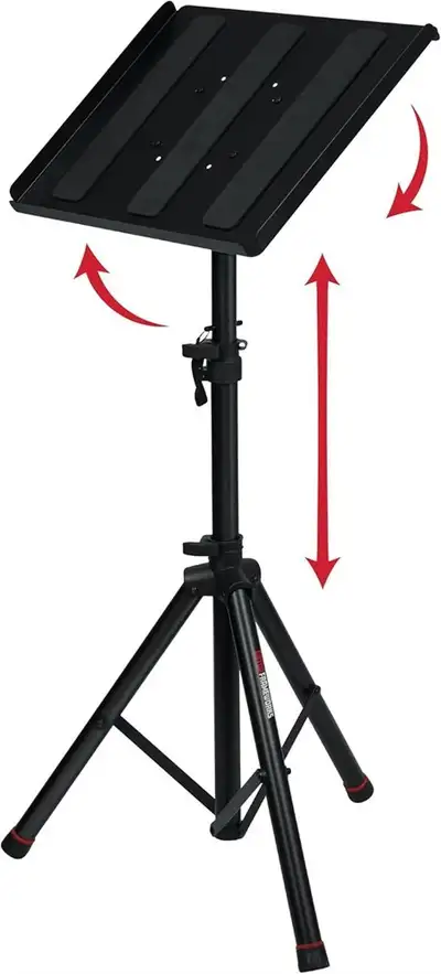 Gator Frameworks GFW-UTL-MEDIATRAY2 DJ Gear Stand, View more