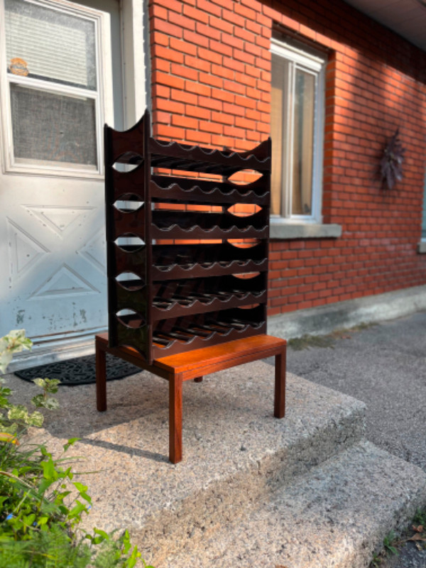 Space age wine rack vintage rack pour 36 bouteilles de vin in Other in City of Montréal