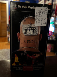 VHS WWE WWF Royal Rumble 1998 Stone Cold Booth 276