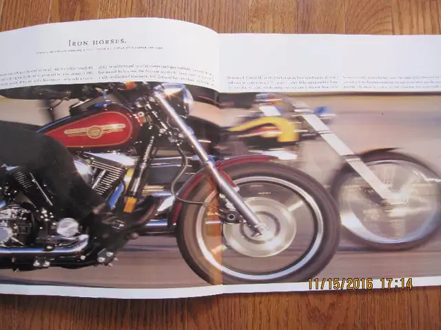 Harley Davidson 1995 Motorcycles Brochure in Other in Sarnia - Image 3