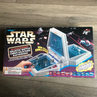 Star Wars Electronic Galactic Battle Board Game from 1997 Tiger