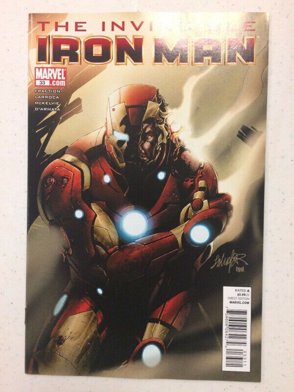 The Invincible Iron Man #33 Comic Book Marvel 2011 VF/NM. dans Bandes dessinées  à Longueuil/Rive Sud