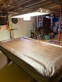 Brunswick Slate Bed pool table