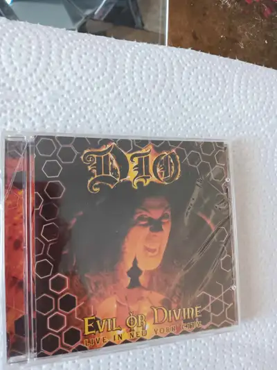 BLACK SABBATH ! DIO ! EVIL OR DIVINE LIVE CD ! NEW, View more