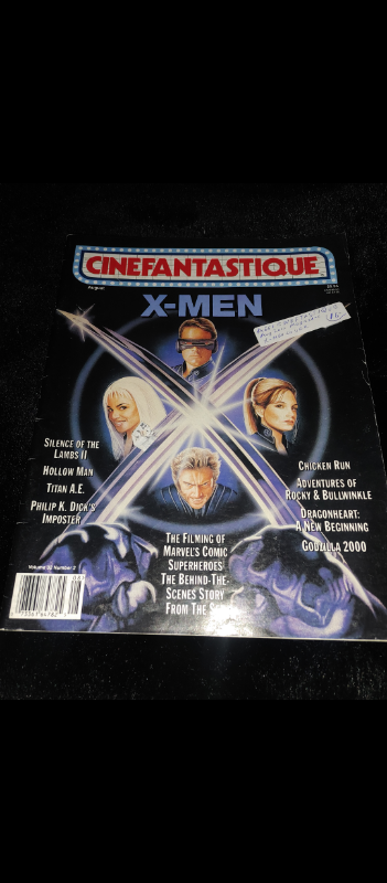 CINEFANTASTIQUE MAGAZINE : X - MEN COVER, View more