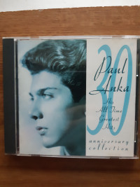 Cd musique Paul Anka His All Time Greatest Hits Music CD