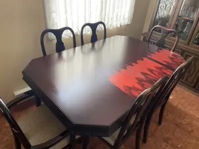 Dining Table With Hutch, View more