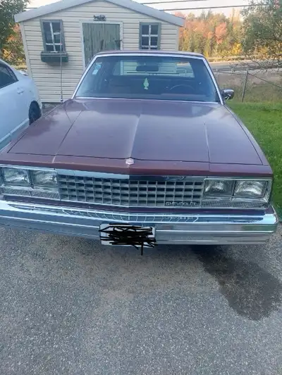 Selling My 1983 Chevy Malibu. I am currently the 2nd owner of this car. V6 motor with 59000 original...
