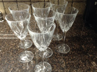 Crystal vintage Cassandra glass 7 pcs