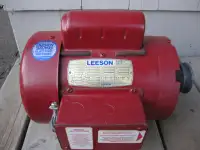 Leeson 1 hp Farm Duty Motor