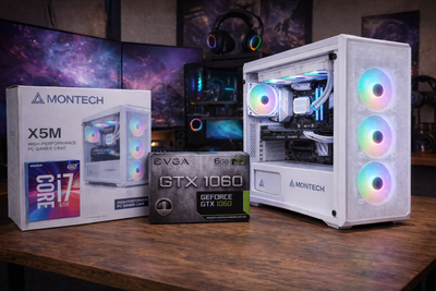 PC GAMING i7-6700 EVGA GTX1060 32GB DDR4 SSD 500GB HDD 2TB WiFi, View more