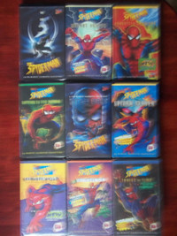 VHS tapes - Rare Collection of Spider-Man Animated Films