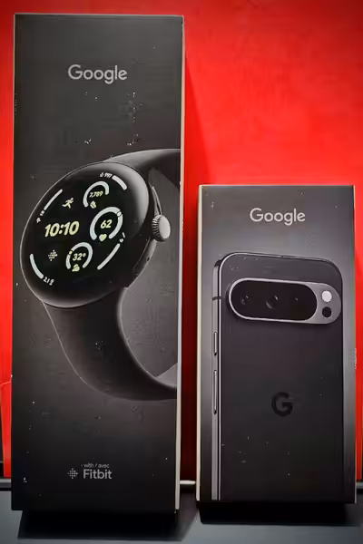 I'm selling a brand new Google Pixel 9 Pro and a Google Pixel Watch 3 (45mm, LTE). Both devices are...