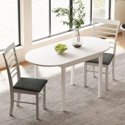 Solid wood drop Leaf dining Table for Small Spaces, folding , View more