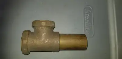 Brass T-Fitting 1 1/2"., View more