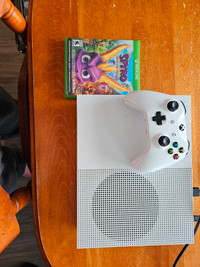 Xbox one with games and controller