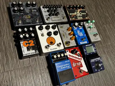 PEDALS! Overdrives, Fuzzes, Effects, View more