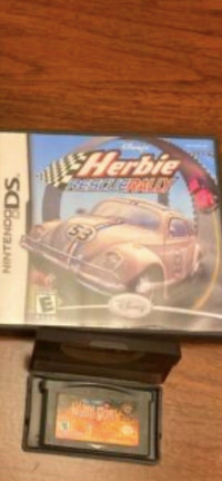 Nintendo DS jeu Herbie et game boy Tom and jerry p