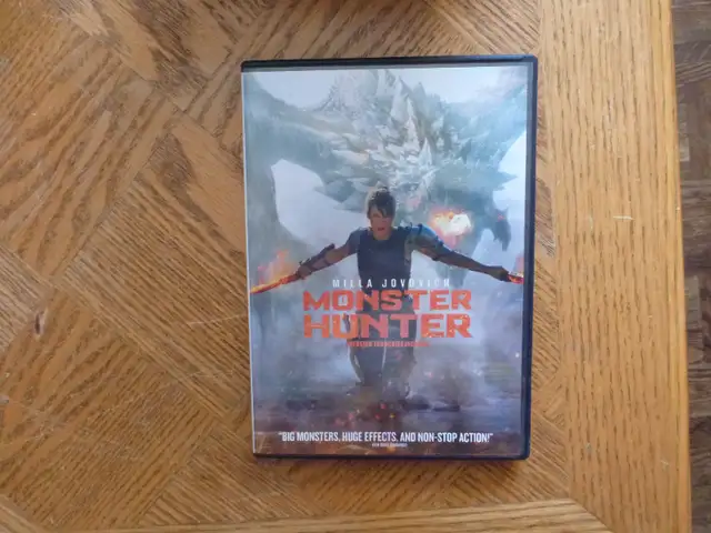 Monster Hunter  DVD   mint  $3.00632345267974411210