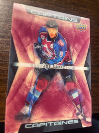 Tim’s hockey card captins