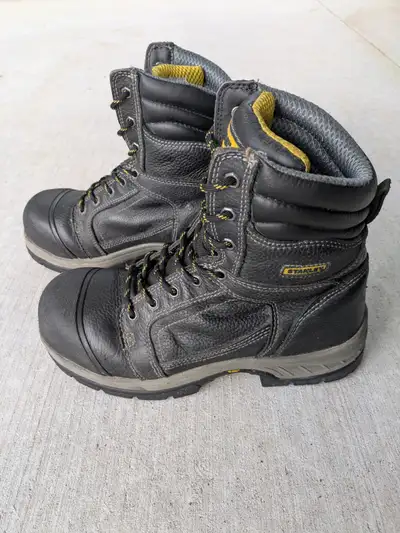 Stanley Men's CSA Steel Toe Leather Work Safety Boots US 9 Shoes, View more