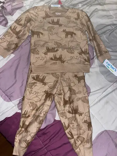 Carters toddlers pyjama set vêtement enfants, View more