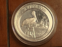 2019 EC8 St. Kitts & Nevis 1 oz Silver Coin