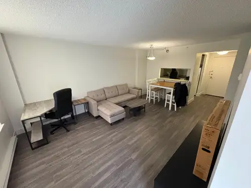 Fully furnished, all the necessities and move in ready. Includes queen size bed and linens, sofa, TV...