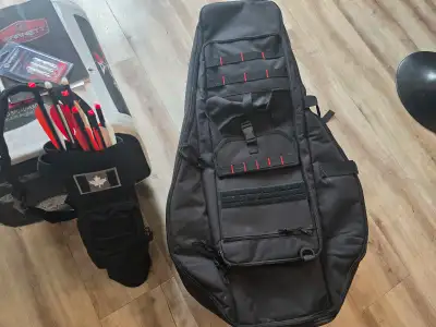 Selling a RTH Barnett Recruit Xp with all the toys. Red/Green dot scope, reload crank, soft case, qu...