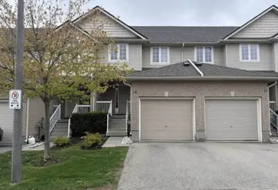 Spacious 3+1 bedroom, 3 bathroom townhome at 361 Arkell Rd, Unit #18. Bright main floor, finished ba...