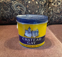 Vintage Chateau Gay Tobacco Tin