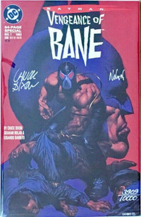 BATMAN: VENGEANCE OF BANE SPECIAL #1  ~  Signed Dixon & Nolan