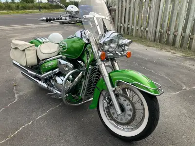 MAGNIFIQUE MOTO SUZUKI VL 800 AVEC SELEMENT34368 KLM, mecanique A1 ENTRETIEN MINUTIEUX ,ENVIRON 4000...