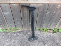 Antique Cast Iron Shoe/Cobbler Stand Shoe Form Columbiana Pump