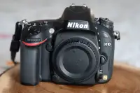Nikon D610 DSLR Camera features a full-frame, FX