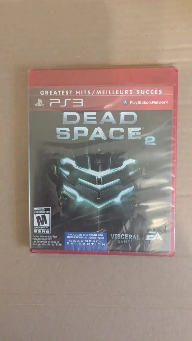 Dead Space 2 Greatest Hits New SEALED PS3 game