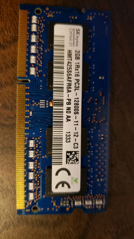 DDR3 Laptop Style Ram in System Components in City of Halifax