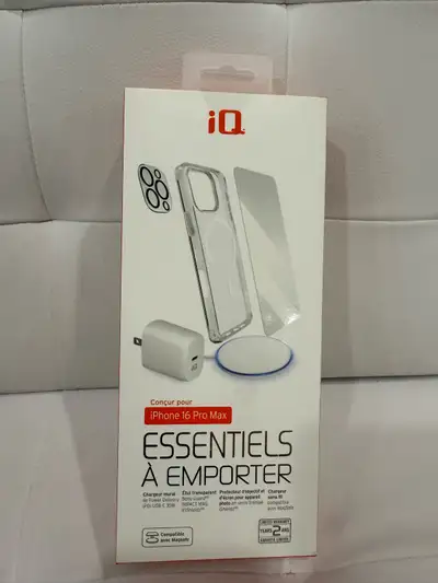 IQ iPhone 16 pro max wireless charger, screen/case, View more
