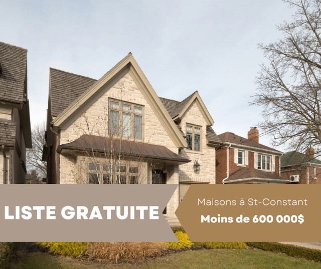 Maison à vendre à St-Constant dans Maisons à vendre  à Longueuil/Rive Sud