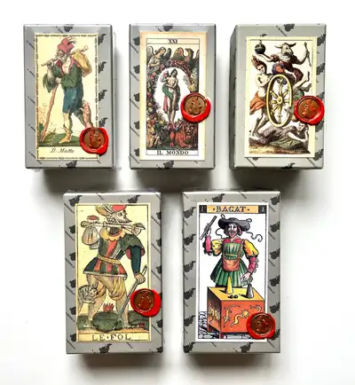Cartes tarot neuves IL MENEGHELLO edition TAROT card deck New, View more