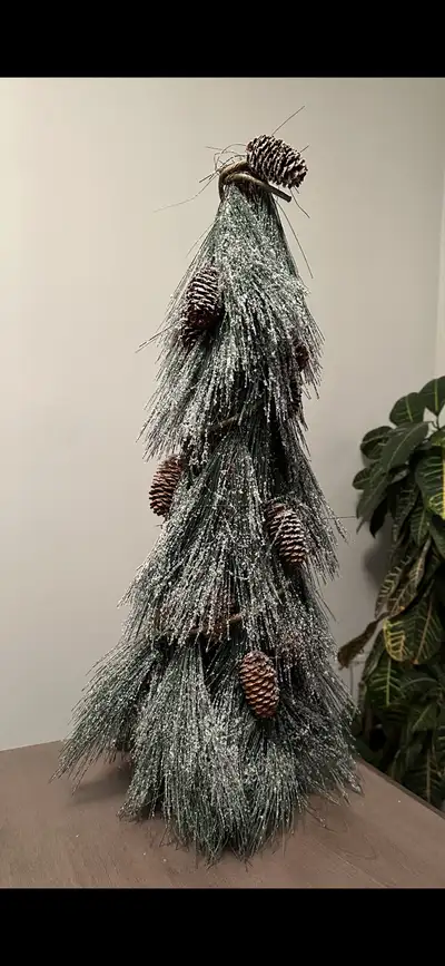 ICY Mini Pine Christmas Tree 26” High (Brand New), View more