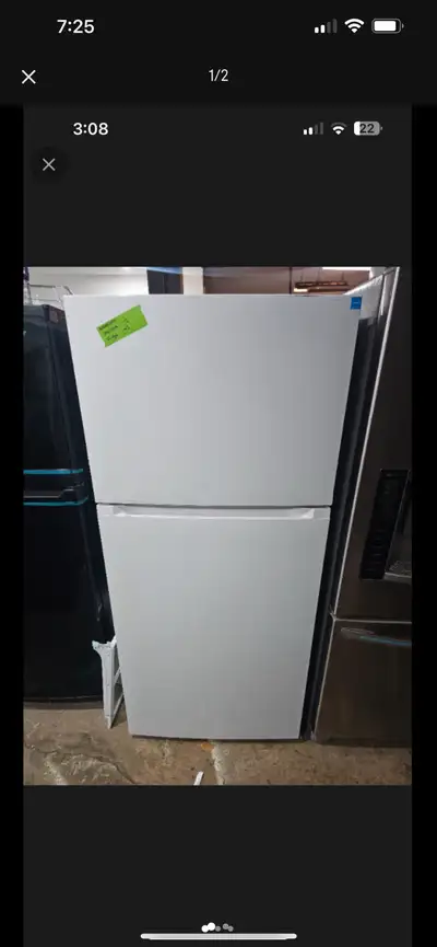 apartment size 24 inch w fridge top freezer can deliver , View more