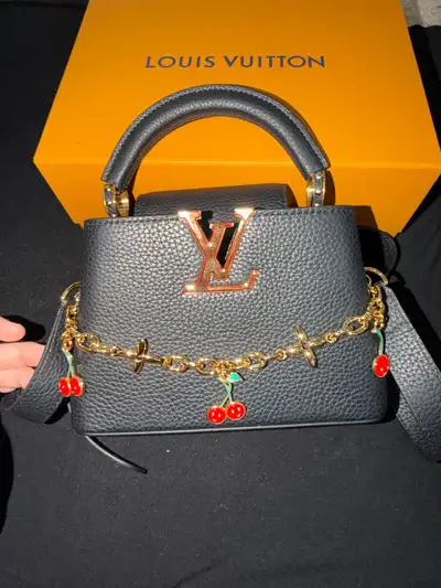 lv capucines murakami takashi  cherry Mini bag, View more