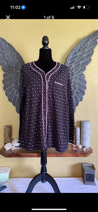 George Plus Pajama Top Shirt, View more