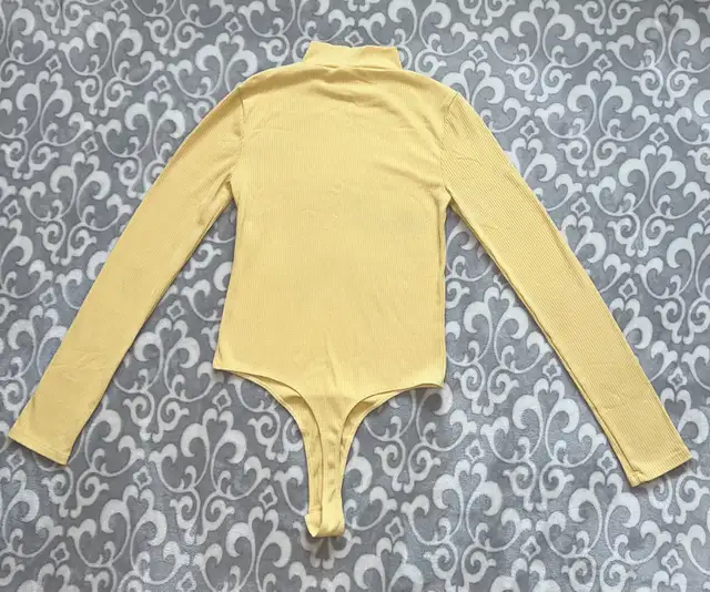 Streetwear Society Women’s Yellow Long Sleeve Bodysuit in Women's - Tops & Outerwear in Oshawa / Durham Region - Image 7