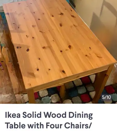 IKEA Woody Dining Table, View more